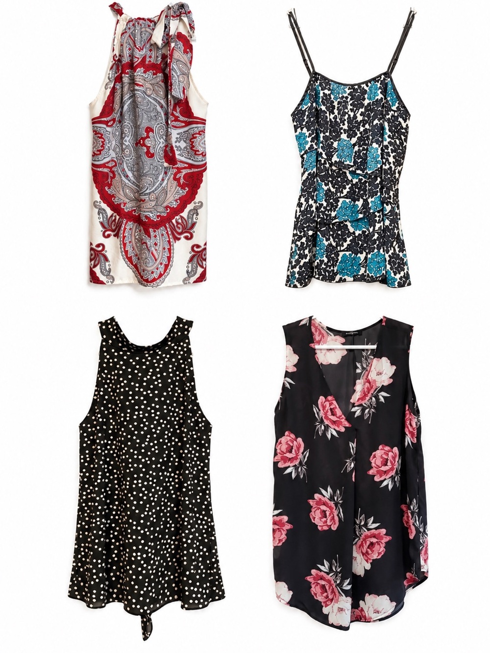 4 Piece Bundle Jacob Smart Set Banana Republic Floral Top – Size Small EUC